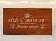 Wooden 
dealersign 7 x 
13 cm Bing and 
Grondahl Marked 
with the three 
Royal Towers of 
Copenhagen. ...