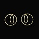 Hans Hansen. 
14k Gold  
'Alliance' 
Earrings - 
Allan Scharff.
Designed by 
Allan Scharff 
and ...