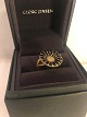 Daisy Gold 
Plated Silver 
Ring by Georg 
Jensen with 
Black Enamel.
Ring size: 59
Appears as new 
...