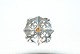 Elegant silver 
brooch with 
orange stones
Stamped AM 
-1903 925 S
Height 41.54
nice and well 
...