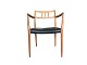 Arm Chair / 
Dining chair 
J.L. Møller
Teak and 
artificial 
leather 
Good condition
N.O.Møller ...