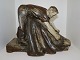 Saxbo art 
pottery.
Figurine by 
Hugo Liisberg 
in rare large 
size.
Length 27.5 
cm., height ...