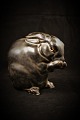 Royal 
Copenhagen 
glazed 
stoneware 
rabbit by 
Jeanne Grut. 
Decoration 
number: 22694. 
Factory ...