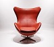 The Egg chair, 
model 3316, 
designed by the 
legendary 
Danish 
architect and 
designer Arne 
Jacobsen ...