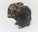 Royal 
Copenhagen. 
Brown Stoneware 
Rabbit. Model 
22694. Height 
13.5 cm. (1 
quality). 
Design: Knud 
...