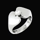 Karl Gustav 
Hansen. 
Sterling Silver 
Heart Ring #24.
Designed by 
Karl Gustav 
Hansen and 
crafted ...
