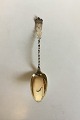 Large Early 
Gilded Serving 
Spoon in 13 
pure 
silver.(early 
Danish silver 
purity )
Measures ...