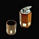 Hans Hansen. 
Rio Rosewood 
Lighter and 
Cigarette 
Holder with 
Inlaid Sterling 
Silver - ...