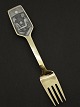 A. Michelsen 
gold plated 
sterling silver 
Christmas fork 
1973 no. 379991