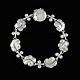 Georg Jensen. 
Sterling Silver 
Grapes Bracelet 
#96A - Denmark.
Designed by 
Harald Nielsen 
1892 - ...