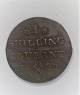 Norway. 
Frederick d. 
Copper coin 1 
skilling 
courant 1809.