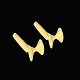 Hans Hansen. 
14k Gold 
Cufflinks #123 
- Bent 
Gabrielsen.
Designed by 
Bent Gabrielsen 
and crafted ...