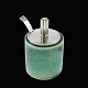 Saxbo - F. 
Hingelberg.  
Stoneware Jar 
with Sterling 
Silver Lid and 
Spoon.
Glazed 
Stoneware Jar 
...