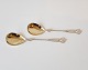 Pair of silver 
jam spoons from 
1879 Nygotic 
style. 
Stamps: 
P.Hertz - the 
three towers 
1879. ...