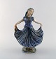 Gertrud 
Kudielka 
1896-1984 for 
Hjorth 
(Bornholm). 
Dancing girl in 
glazed 
ceramics. ...