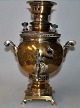 Tea machine in 
brass, 19th 
century 
probably 
Russia. 
Indistinctly 
stamped. H: 
33.5 cm.
Has been ...