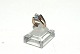 Elegant ladies 
ring with light 
blue stones in 
14 carat gold
Stamp: 585
Size 53
Nice and well 
...
