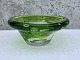 Reijmyre glass, 
Swedish, bowl, 
18 cm high, 20 
cm in diameter, 
Deep green and 
clear, Design 
Poul ...