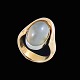 MOLTKE Jewelry 
- Denmark. 14k 
Gold & White 
Gold Ring with 
Moonstone.
Designed and 
crafted by ...