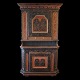 An early 19th 
century Swedish 
cabinet, 
original colors
Dated 1822
From Dalarna, 
Sweden
H: ...