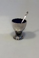 Georg Jensen 
Acorn Sterling 
Silver Mustard 
pot with with 
enamel and 
spoon No 741
Bowl ...