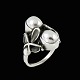 Georg Jensen. 
Sterling Silver 
Ring #48 - 
Henry Pilstrup 
- 51mm.
Designed by 
Henry Pilstrup 
in ...