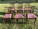 6 chairs with 
backrests and 
loose seats. 
Nice used 
condition.