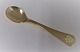 Georg Jensen. 
Silver cutlery. 
Year's teaspoon 
1985. Sterling 
(925) gilt. 
Length 11.2 cm