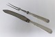 Hans Hansen. 
Silver cutlery 
(925). Arvesølv 
no. 15. Carving 
set. Length 28 
cm.