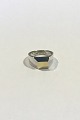 Georg Jensen / 
Hans Hansen 
Sterling Silver 
Ring with Gold  
Ring Size 66/US 
11½ Weight 11.7 
gr/ ...