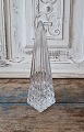 Beautiful 
crystal obelisk 

Measures 5 x 5 
cm. Height 19.5 
cm.