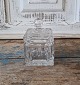 Beautiful small 
crystal shrine 
Measures 6.5 x 
6.5 cm. Height 
10.5 cm.