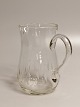 Glass jug with 
olive grinding 
Danish 
glasswork 
Height 18cm.