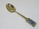Anton Michelsen 
guilded 
sterling 
silver, 
commemorative 
spoon from 
1970.
Celebrating 
Queen ...