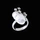 Ole Lynggaard. 
14k White Gold 
Ring with 
Pearls and 
Diamonds 0.14 
ct.
Designed and 
crafted by ...
