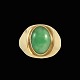 Knud V. 
Andersen. 14k 
Gold Ring with 
Jade.
Designed and 
crafted by Knud 
V. Andersen - 
...