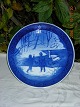 Royal 
Copenhagen 
porcelain. 
Christmas 
plate, 
Winterbirds 
from 1987. 1. 
Quality fine 
condition