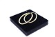 A pair of ovale 
hoop earrings 
of 14 carat 
gold.
19 x 28 mm. 2 
grams.