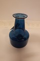 Vase from 
Kastrup 
Glasværk, 
Denmark
From The Capri 
Serie, clear 
blue glass
Blue vase with 
a ...