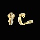 Georg Jensen. 
18K Gold Ear 
Clips with Pavé 
Diamonds - 
MAGIC
Pavé set 
brilliant cut 
...