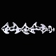 Georg Jensen. 
Sterling Silver 
Bracelet #89 - 
Amoeba - 
Henning Koppel
Designed by 
Henning Koppel 
...