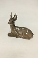 Royal 
Copenhagen Stag 
Figurine No. 
756. Measures 
15 cm / 5 29/32 
in. and is in 
good condition