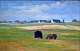 Christiansen, 
Niels Peter 
(1873 - 1960) 
Denmark: Two 
horses on a 
field. Oil on 
canvas. Signed. 
...