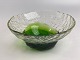 Glass bowl with 
ice effect by 
Pertti 
Santalahti for 
Finnish 
Humppila 
glassworks in 
the 1970s. ...