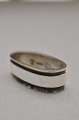 Georg Jensen 
sterling 
silver. Pyramid 
silver, napkin 
ring no. 22C. 
Length 4.2  X 
2.3 cm. From 
...