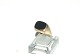 Gold Men's ring 
with black onyx 
in 14 carat 
gold
Stamped GIFA 
585
Str 66
Checked by ...