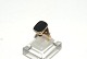 Gold Men's ring 
with black onyx 
in 14 carat 
gold
Stamped ESC 
585
Str 60
Checked by ...