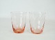 Set of two red 
water glass, in 
great used 
condition.
10 x 7,5 cm.