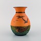 Ipsen's, 
Denmark. Vase 
with seagulls 
in hand-painted 
glazed 
ceramics. Model 
number 476. ...