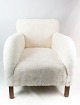 This charming 
armchair will 
add 
sophisticated 
elegance to any 
room. With its 
newly 
upholstered ...
